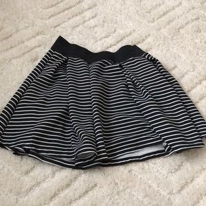 Stripped High waisted Skirt